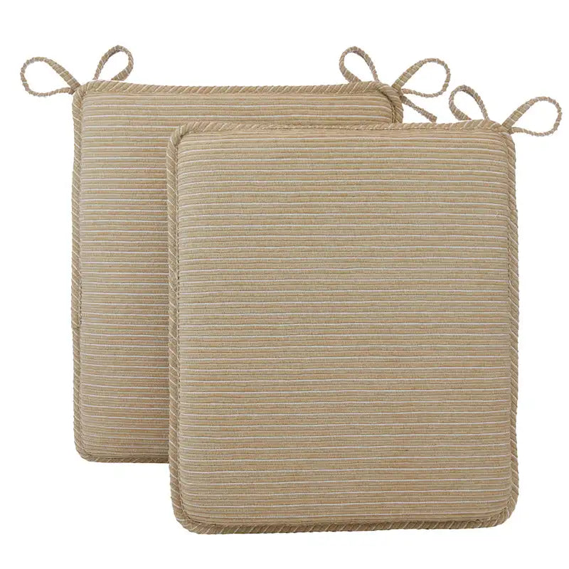 Ensemble de coussins réversibles en chenille pour fauteuil à bascule