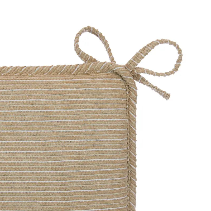 Ensemble de coussins réversibles en chenille pour fauteuil à bascule